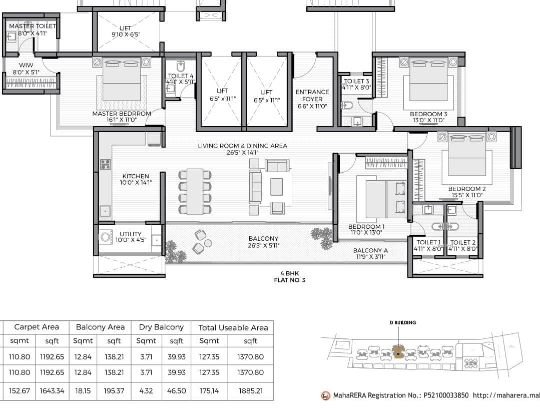 4 BHK Apartment for Sale in Baner, Pune