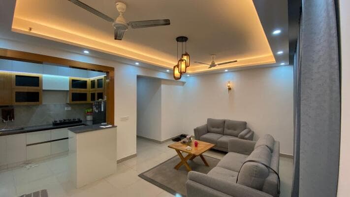Semi-Furnished 2 BHK Residential for Rent in Sector 37C, Gurgaon